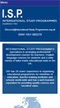 Mobile Screenshot of international-study-programmes.org.uk